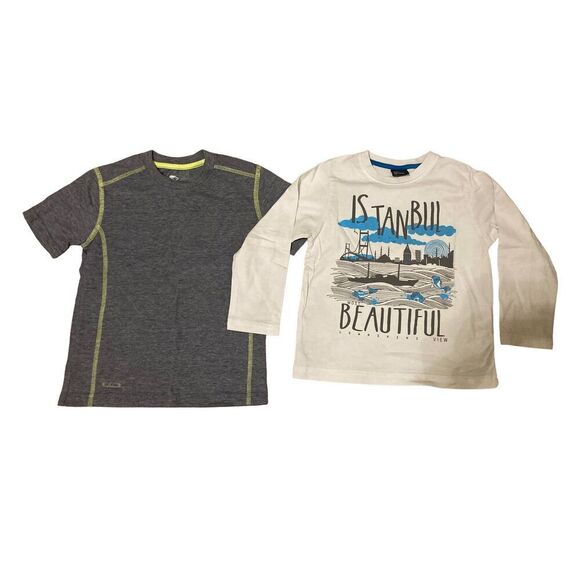 Lot of 2 LC Waikiki Long Sleeve Starters 4T Kids Spring Fall - Picture 1 of 4